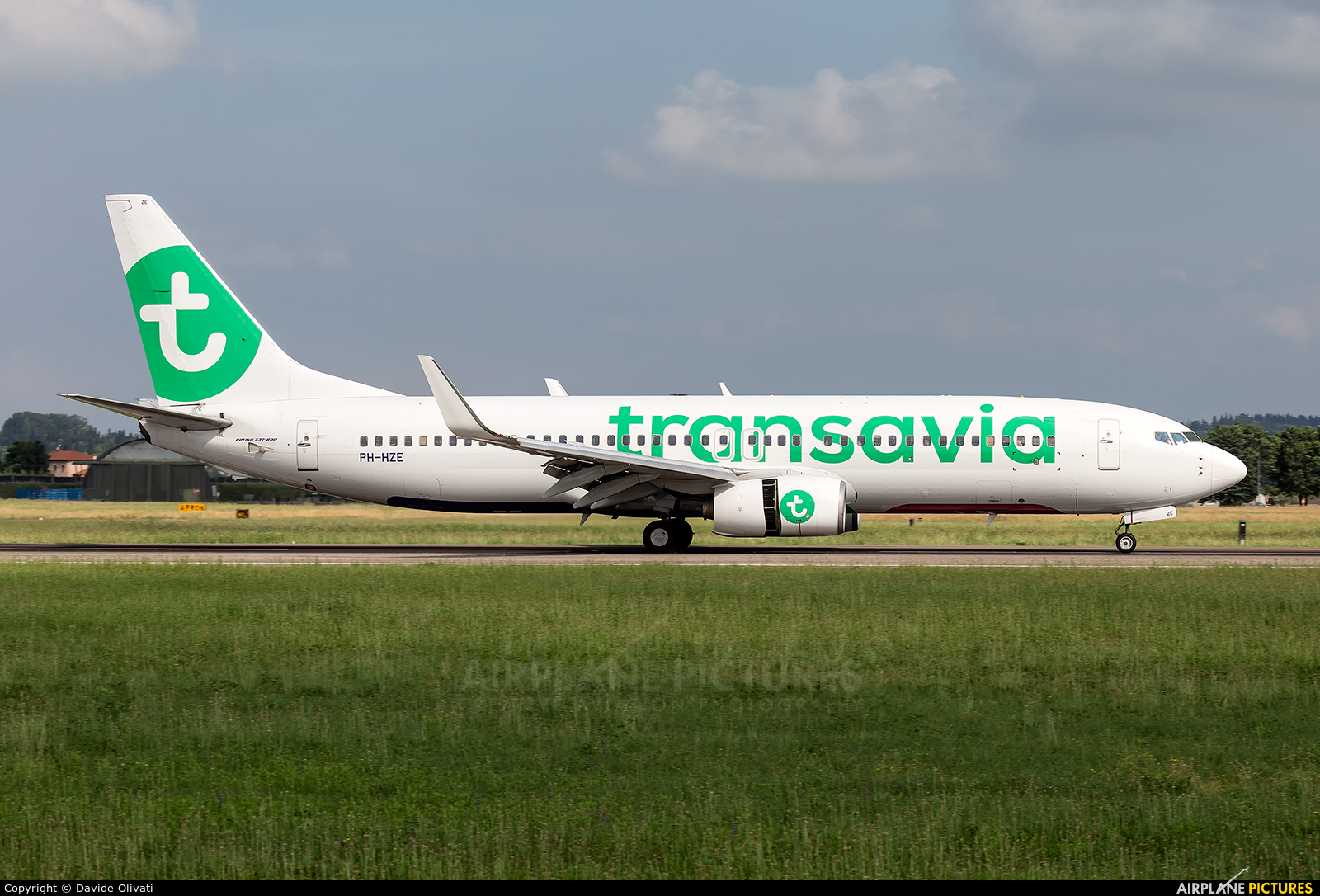 Transavia PH-HZE aircraft at Verona - Villafranca