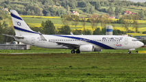 4X-EKI - El Al Israel Airlines Boeing 737-800 aircraft