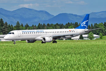 4O-AOB - Montenegro Airlines Embraer ERJ-190 (190-100)