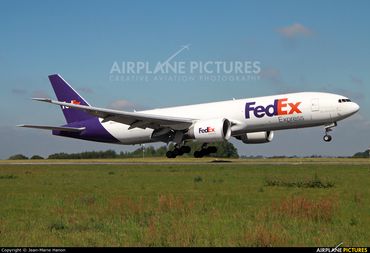 FedEx Federal Express N883FD aircraft at Liège-Bierset
