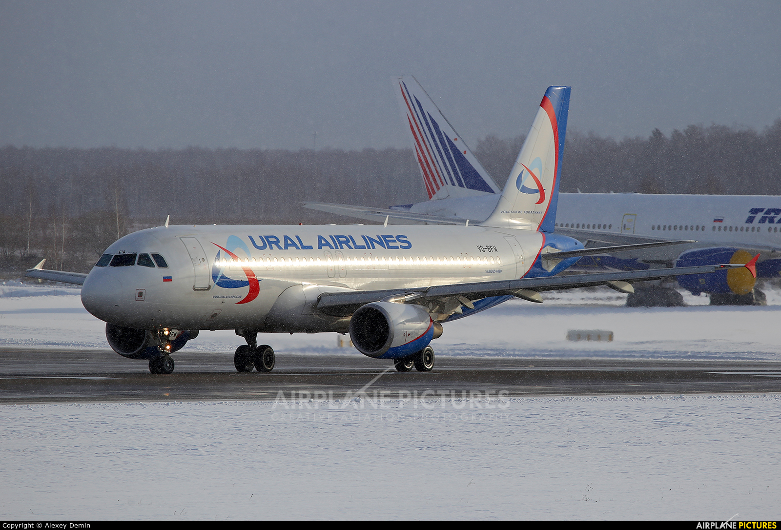 Ural Airlines VQ-BFW aircraft at Moscow - Domodedovo