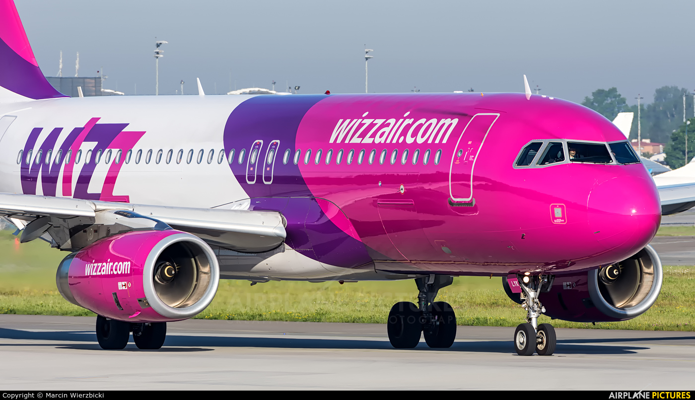Wizz Air HA-LYK aircraft at Katowice - Pyrzowice