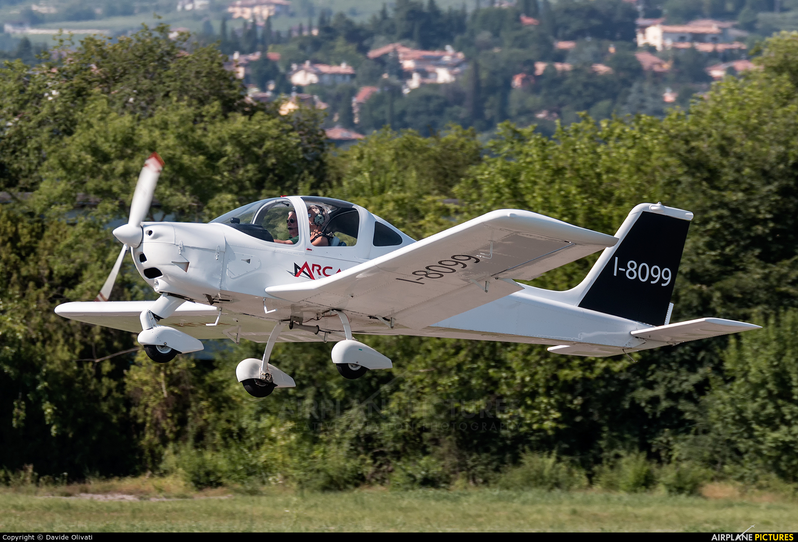 Private I-8099 aircraft at Verona - Boscomantico