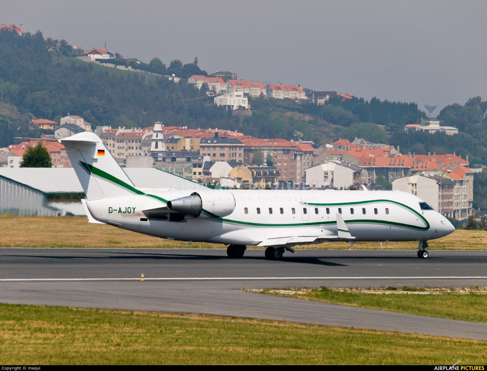 Air X D-AJOY aircraft at La Coruña