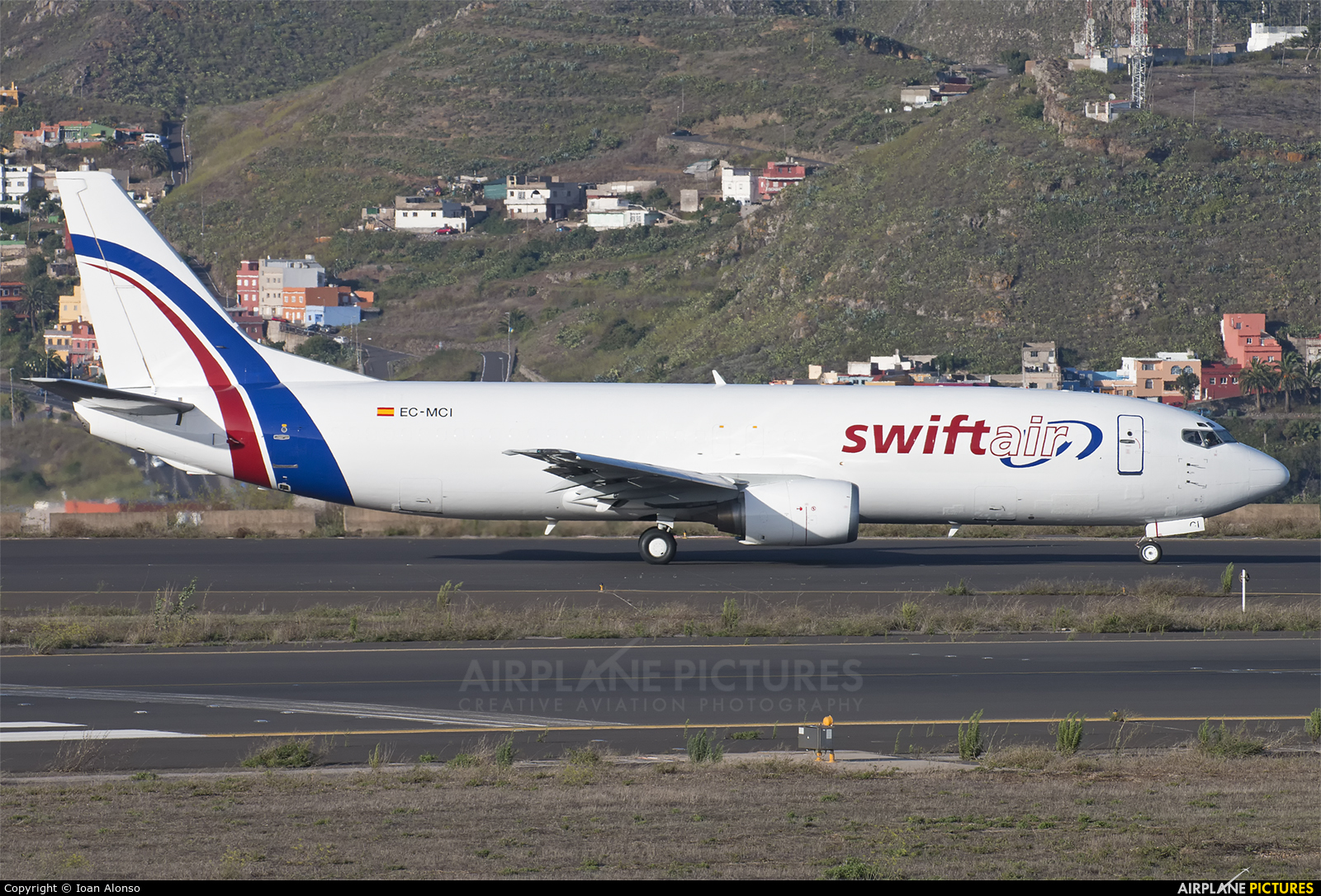 Swiftair EC-MCI aircraft at Tenerife Norte - Los Rodeos