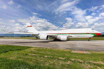 A4O-OMN - Oman - Royal Flight Boeing 747-400