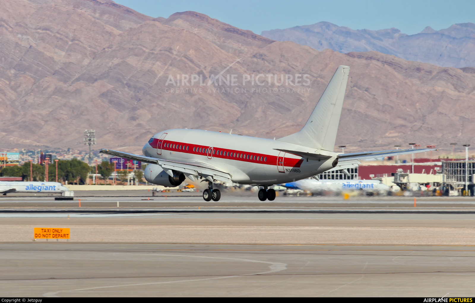 EG&G (Janet Airlines)  N319BD aircraft at Las Vegas - McCarran Intl