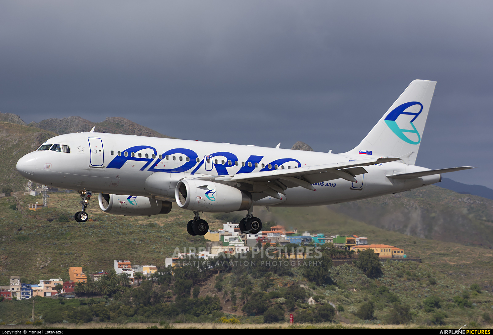 Adria Airways S5-AAR aircraft at Tenerife Norte - Los Rodeos