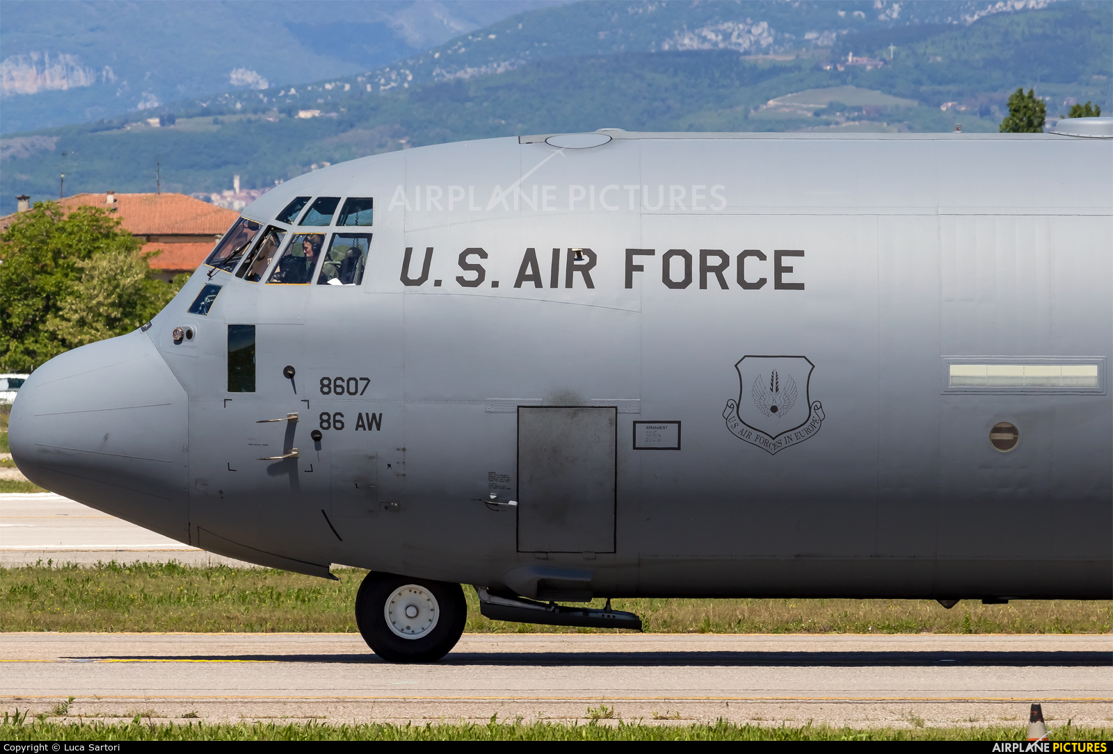 USA - Air Force 08-8607 aircraft at Verona - Villafranca