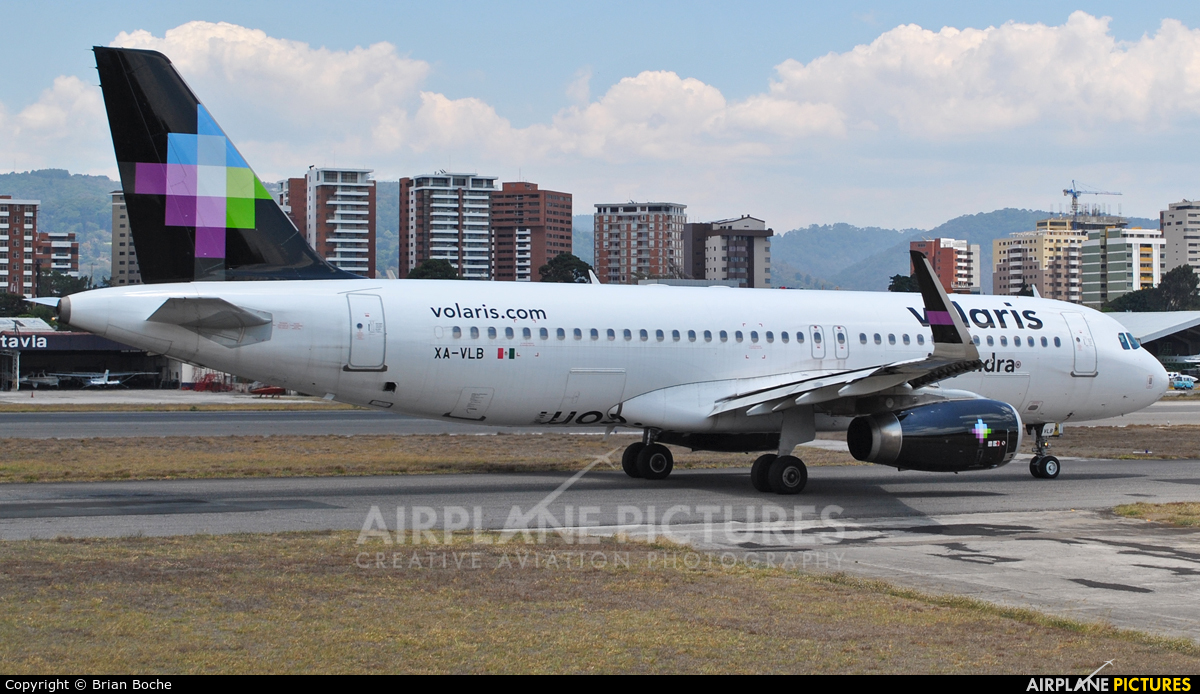 Volaris XA-VLB aircraft at Guatemala - La Aurora