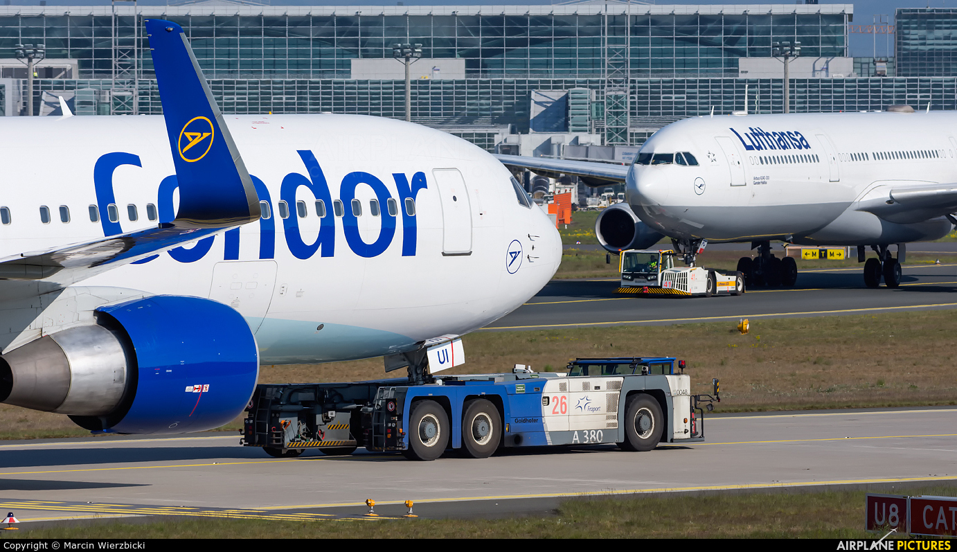 Condor D-ABUI aircraft at Frankfurt