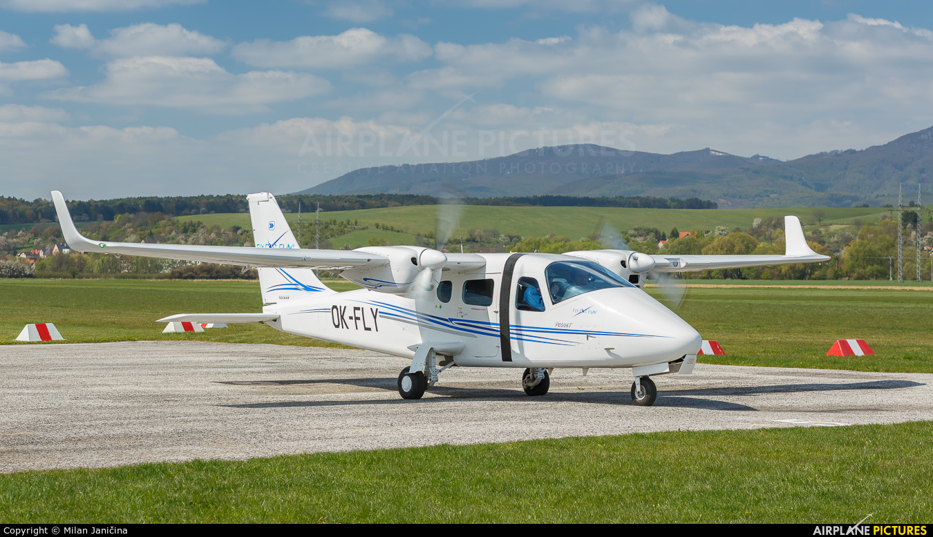 Private OK-FLY aircraft at Prievidza