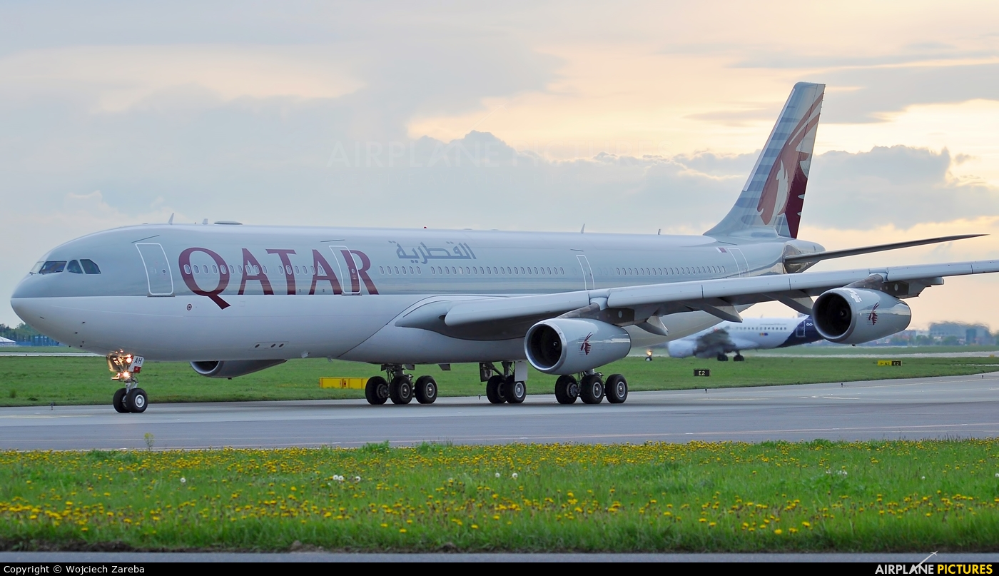 Qatar Amiri Flight A7-AAH aircraft at Warsaw - Frederic Chopin