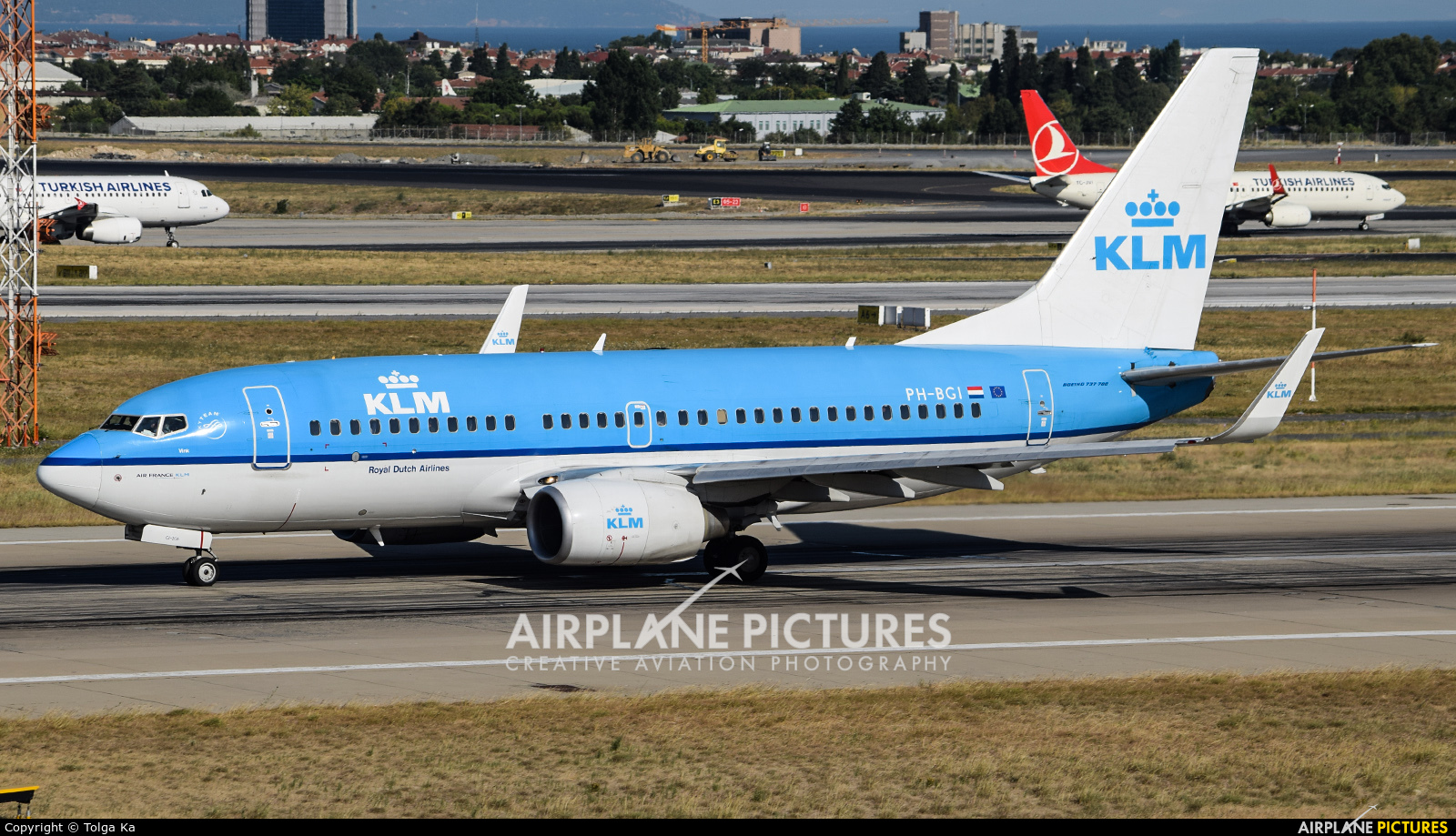 KLM PH-BGI aircraft at Istanbul - Ataturk