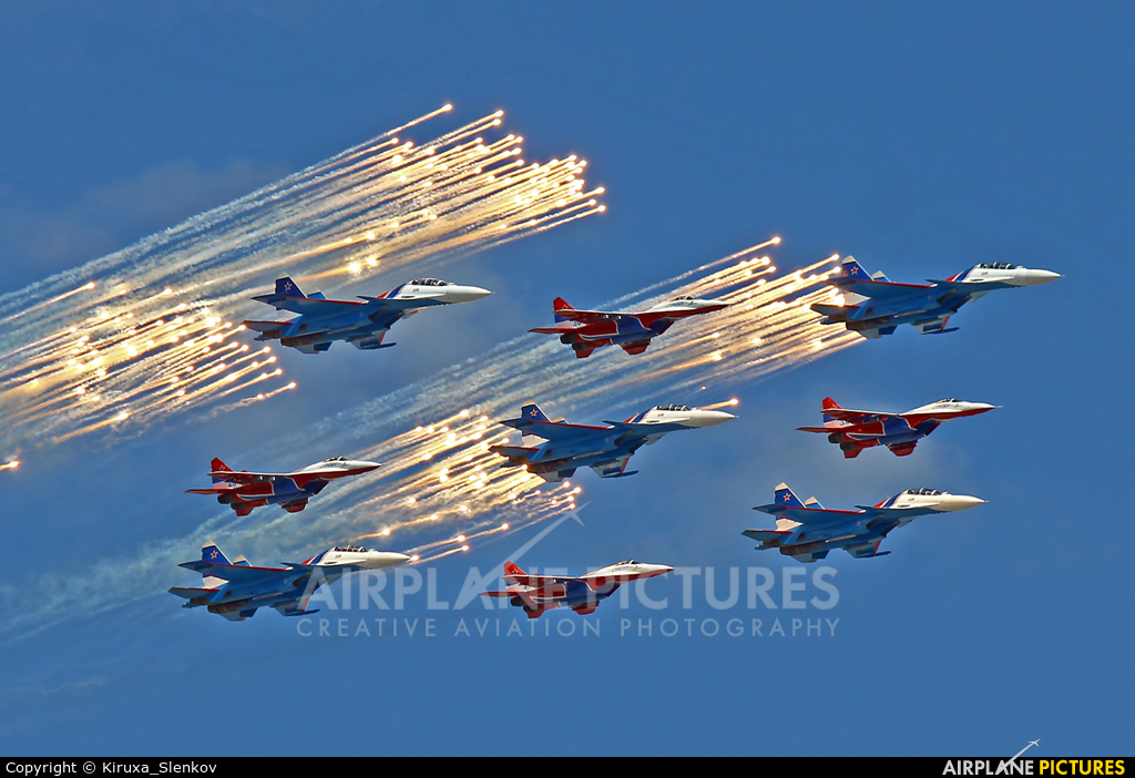Russia - Air Force "Russian Knights" - aircraft at Off Airport - Russia