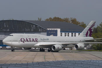 A7-HHE - Qatar Amiri Flight Boeing 747-8