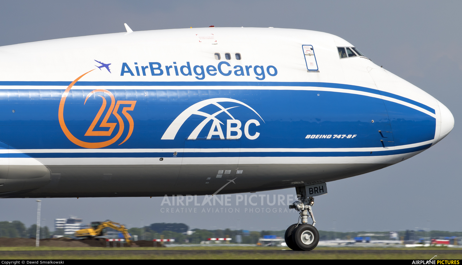 Air Bridge Cargo VQ-BRH aircraft at Amsterdam - Schiphol