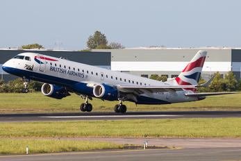 G-LCYN - British Airways - City Flyer Embraer ERJ-190 (190-100)