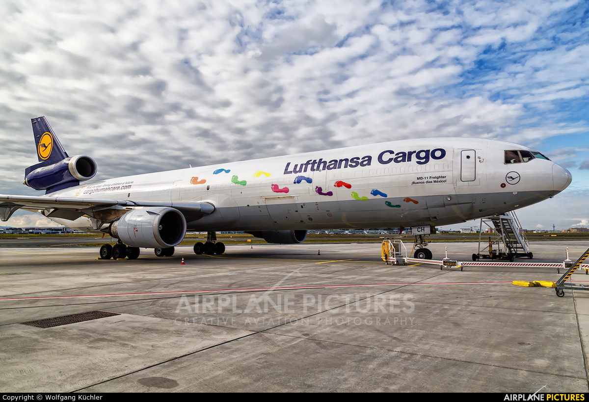 Lufthansa Cargo D-ALCH aircraft at Frankfurt