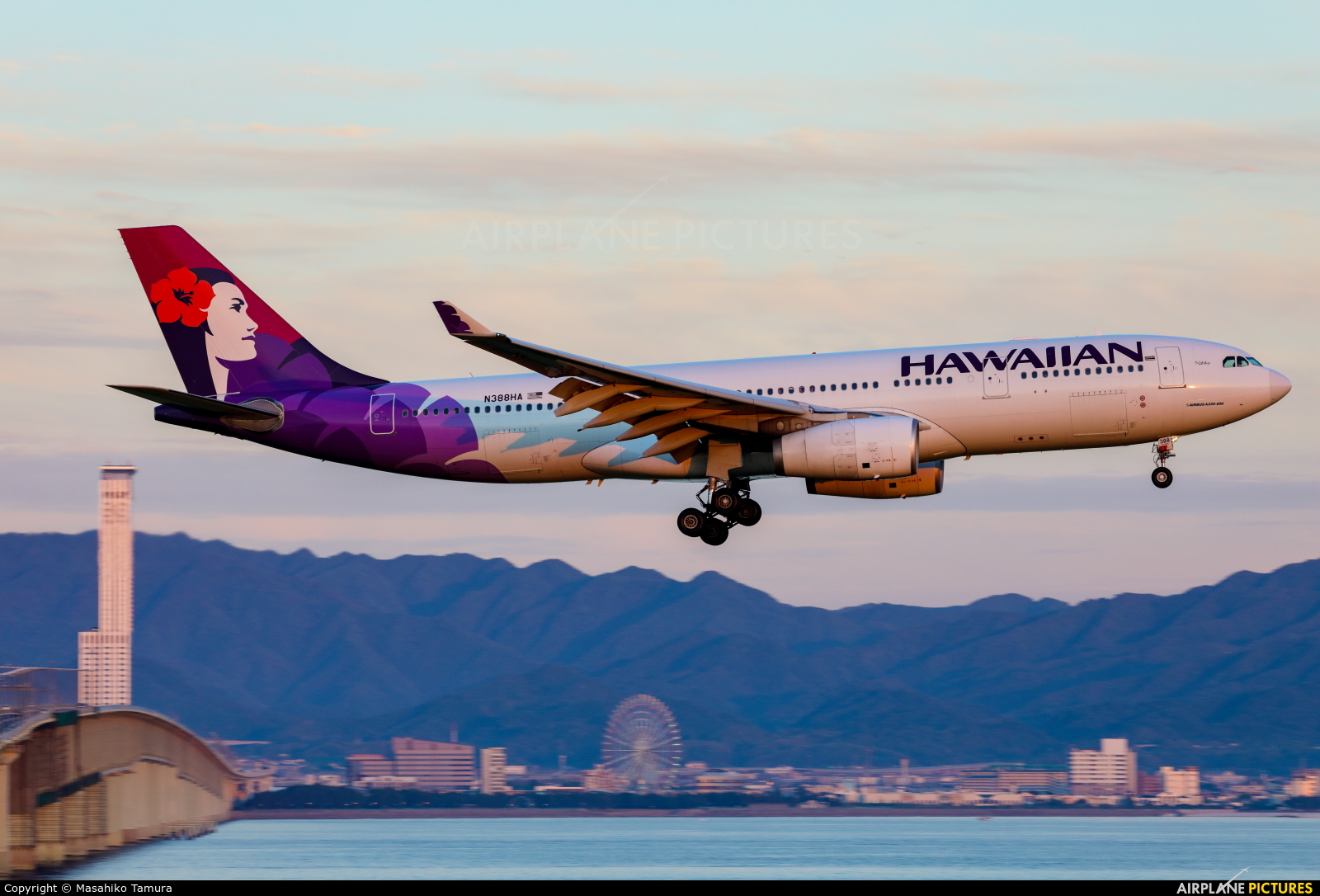 Hawaiian Airlines N388HA aircraft at Kansai Intl