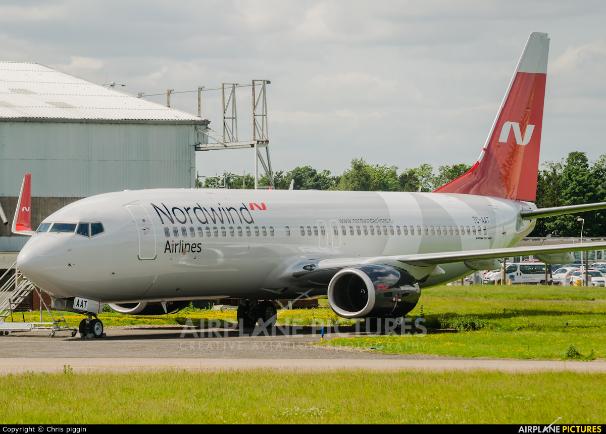 Nordwind Airlines TC-AAT aircraft at East Midlands