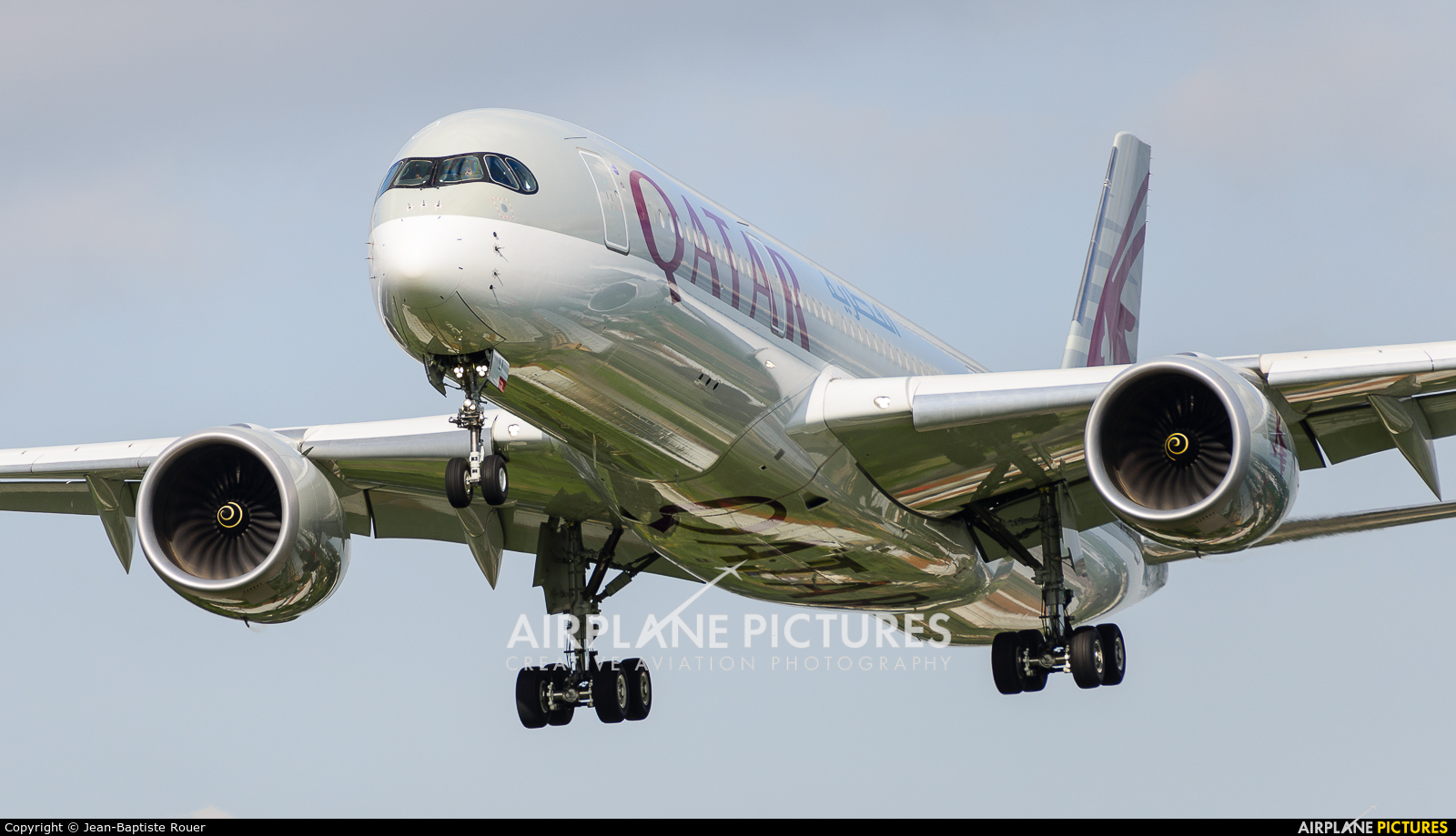 Qatar Airways A7-ALI aircraft at London - Heathrow