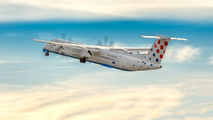 9A-CQC - Croatia Airlines de Havilland Canada DHC-8-400Q / Bombardier Q400 aircraft