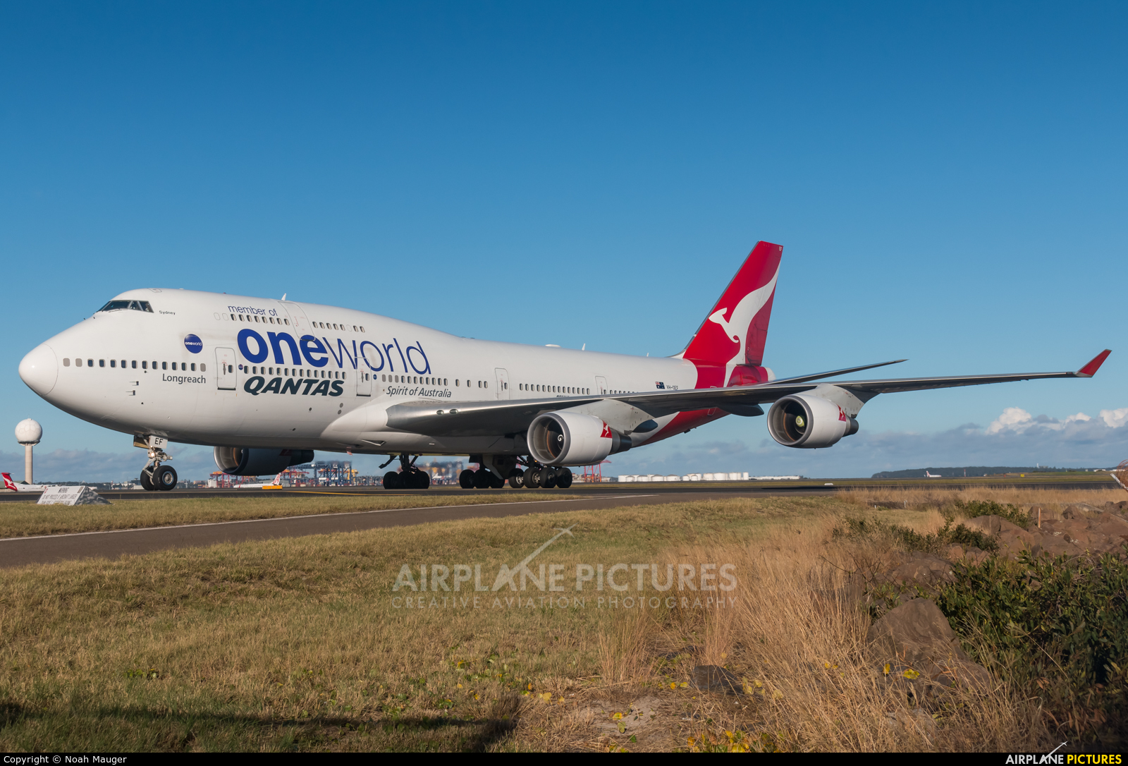 QANTAS VH-OEF aircraft at Sydney - Kingsford Smith Intl, NSW