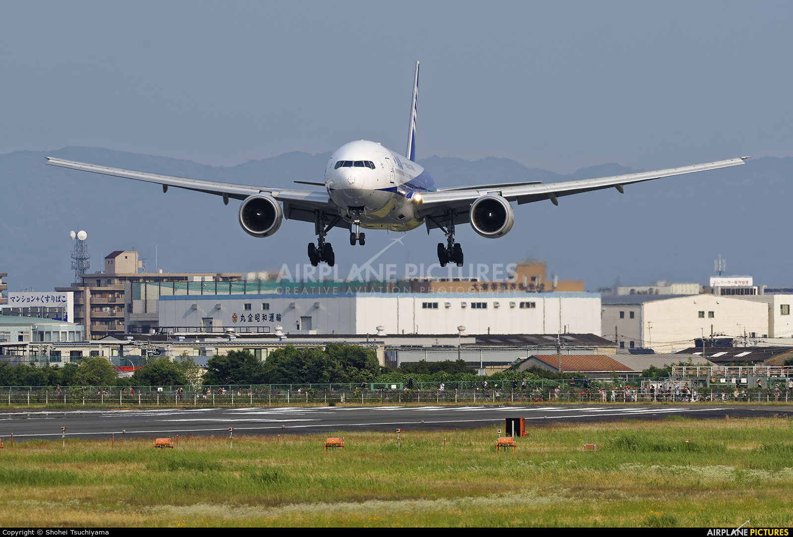 ANA - All Nippon Airways JA715A aircraft at Osaka - Itami Intl