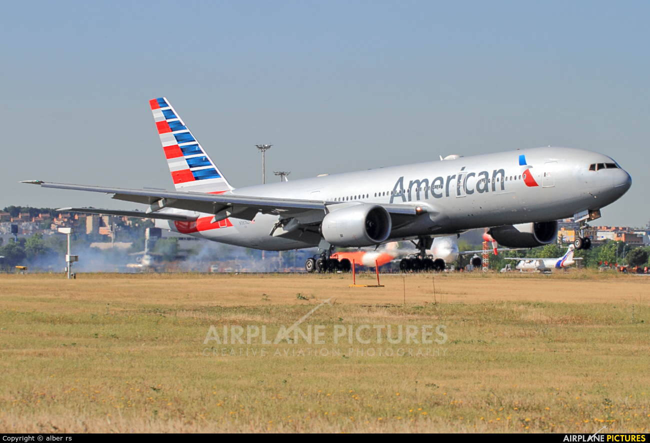 American Airlines N767AJ aircraft at Madrid - Barajas