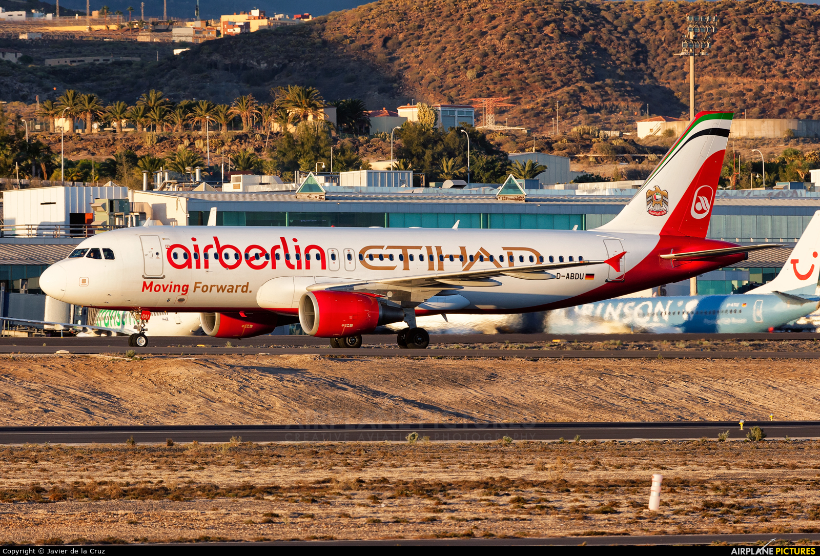 Air Berlin D-ABDU aircraft at Tenerife Sur - Reina Sofia