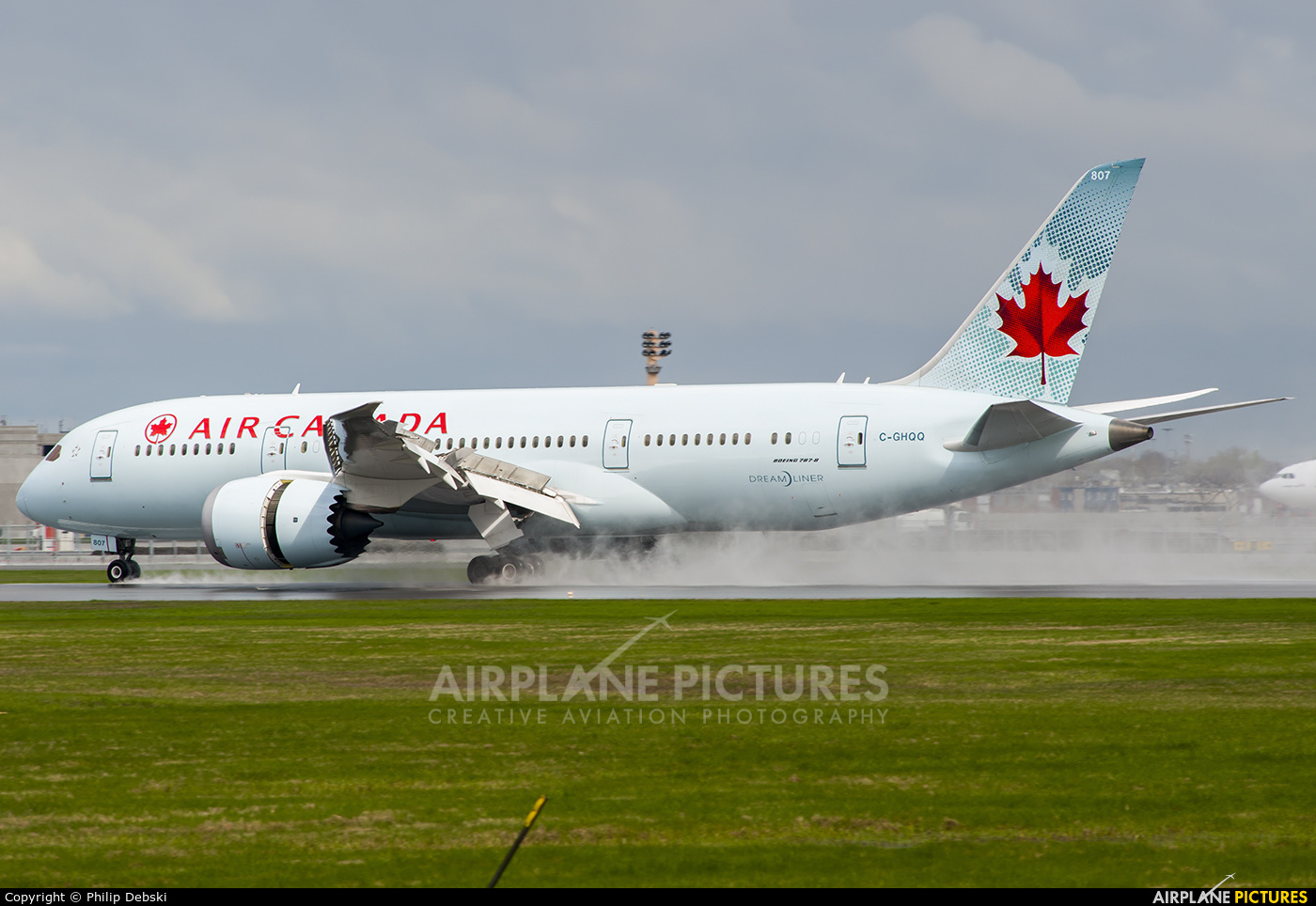 Air Canada C-GHQQ aircraft at Montreal - Pierre Elliott Trudeau Intl, QC
