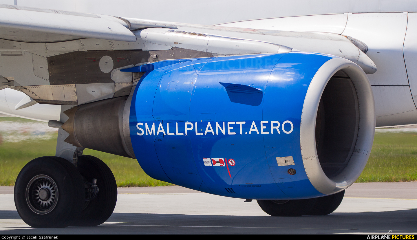 Small Planet Airlines SP-HAZ aircraft at Katowice - Pyrzowice