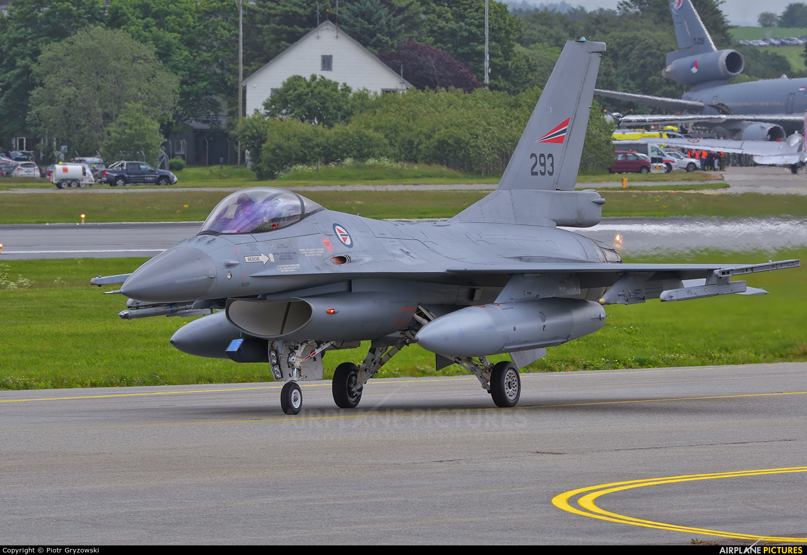 Norway - Royal Norwegian Air Force 293 aircraft at Stavanger - Sola