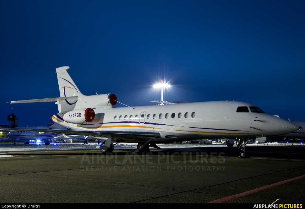Private N347BD aircraft at Zurich