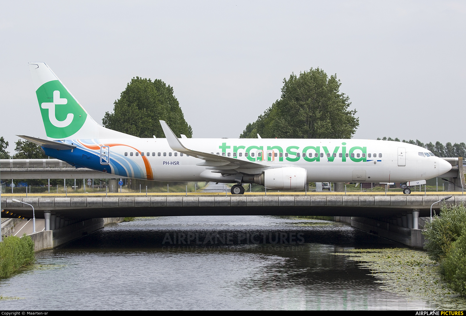 Transavia PH-HSR aircraft at Amsterdam - Schiphol