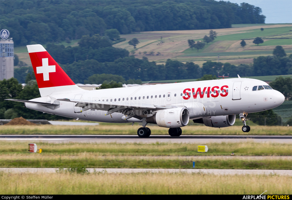 Swiss HB-IPX aircraft at Stuttgart