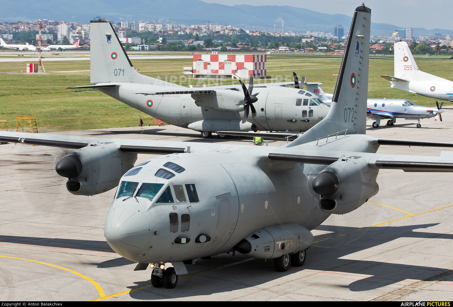 Bulgaria - Air Force 072 aircraft at Sofia