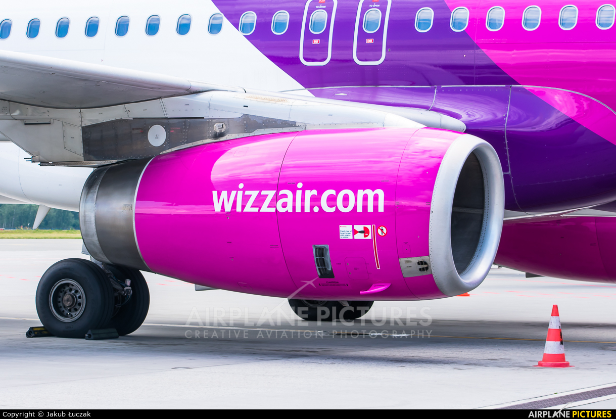 Wizz Air HA-LPZ aircraft at Wrocław - Copernicus