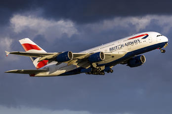 G-XLEE - British Airways Airbus A380