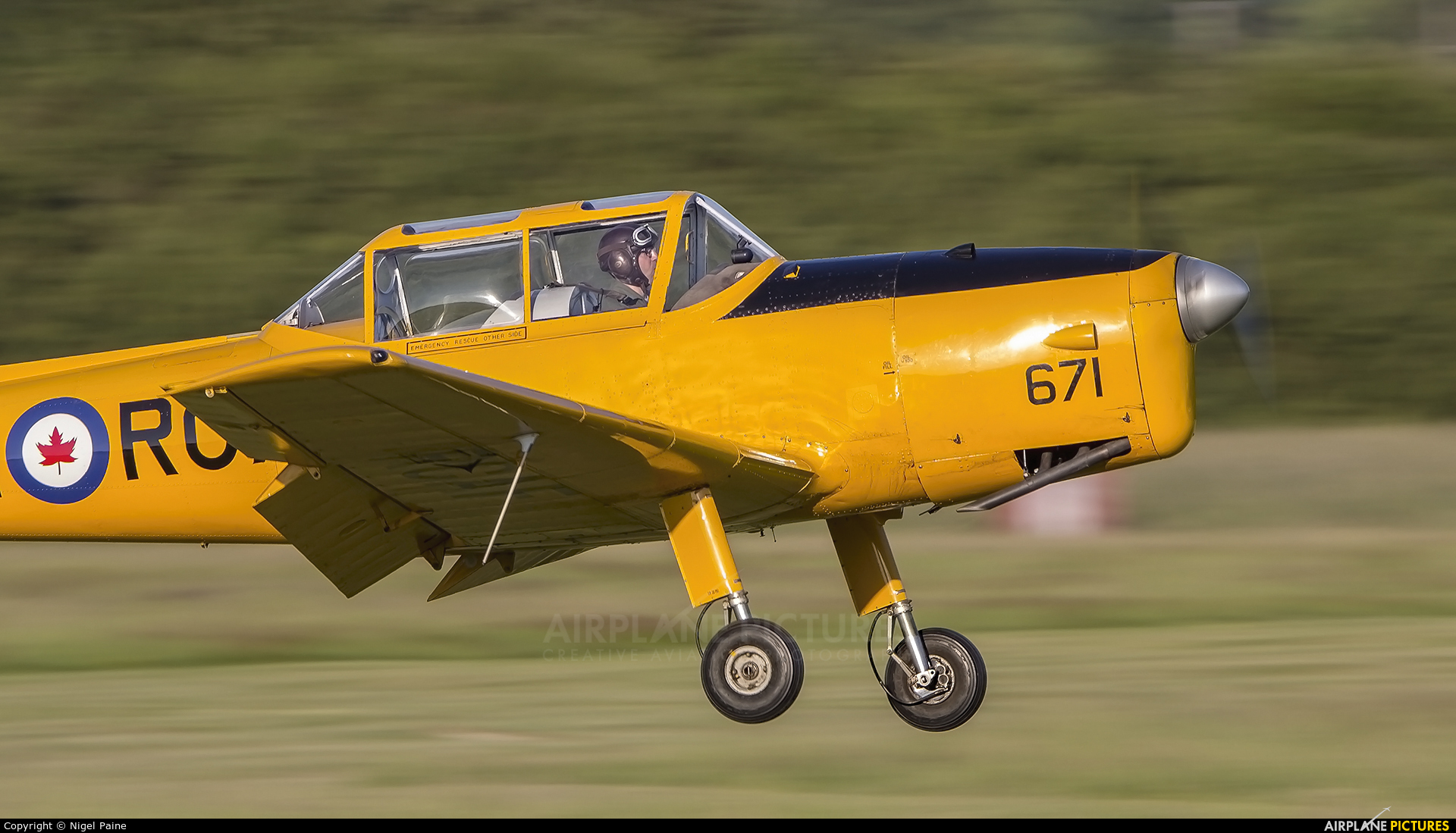 The Shuttleworth Collection G-BNZC aircraft at Old Warden