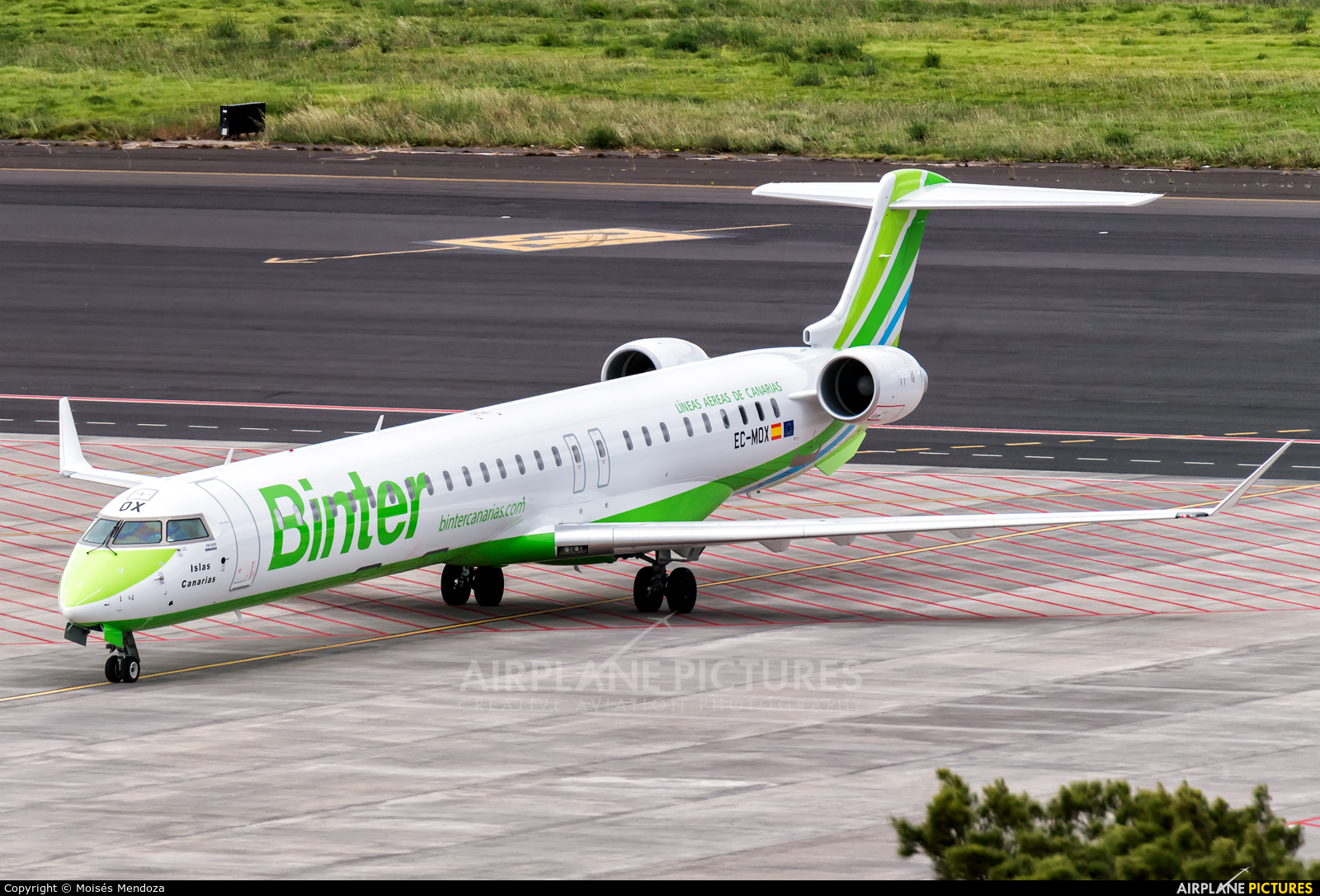 Binter Canarias EC-MOX aircraft at Tenerife Norte - Los Rodeos