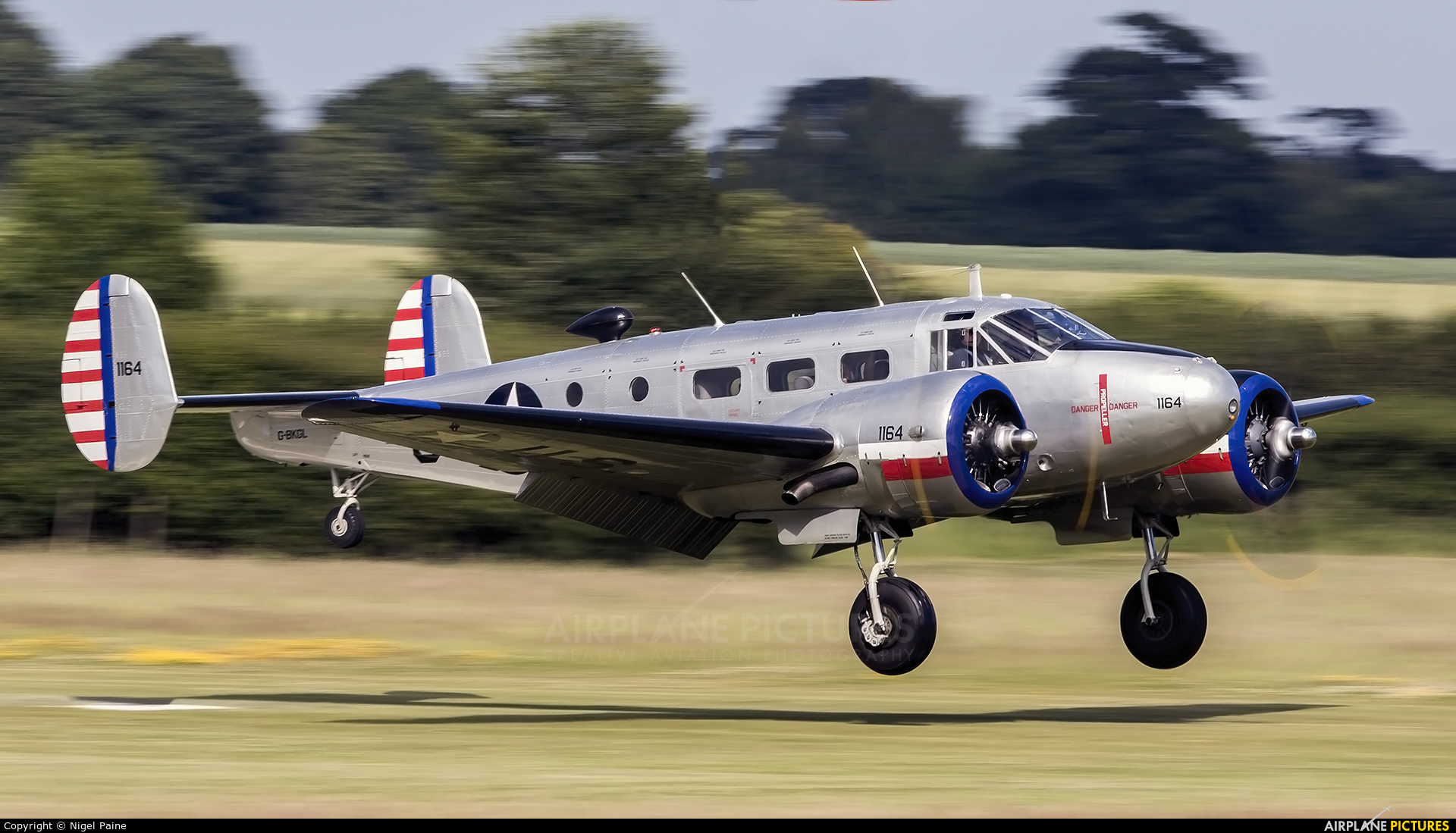 Private G-BKGL aircraft at Old Warden