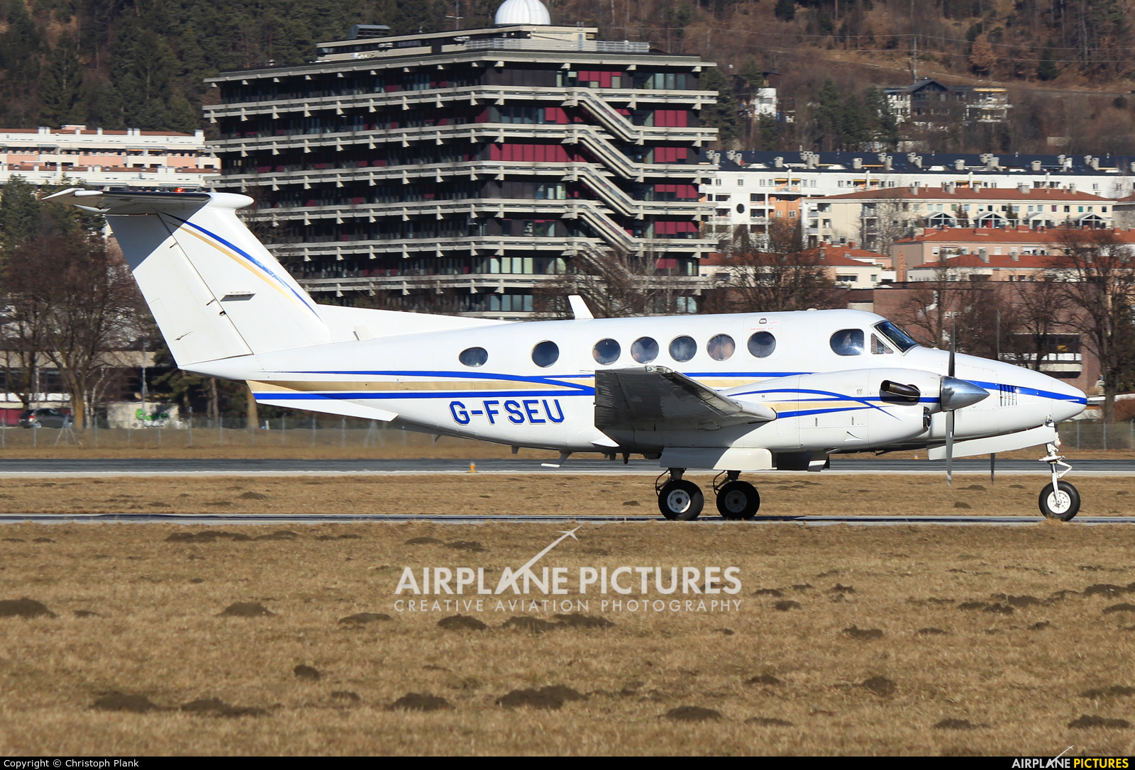 Centreline Air Charter G-FSEU aircraft at Innsbruck