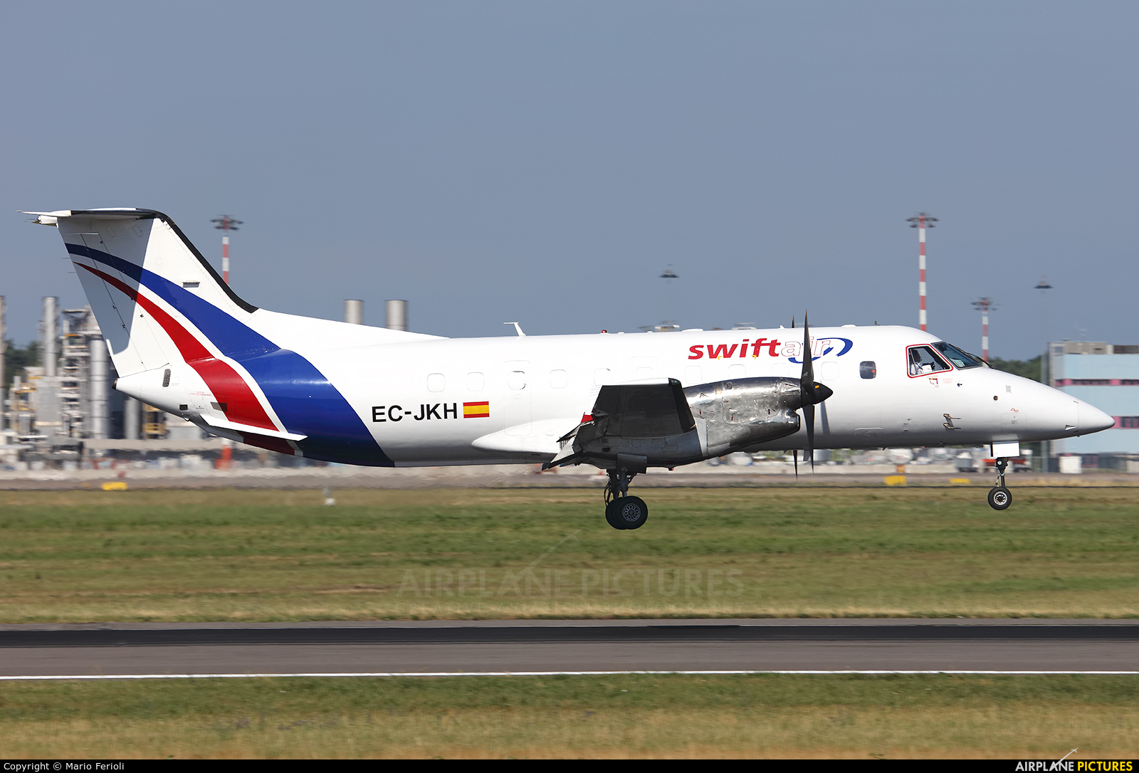 Swiftair EC-JKH aircraft at Milan - Malpensa