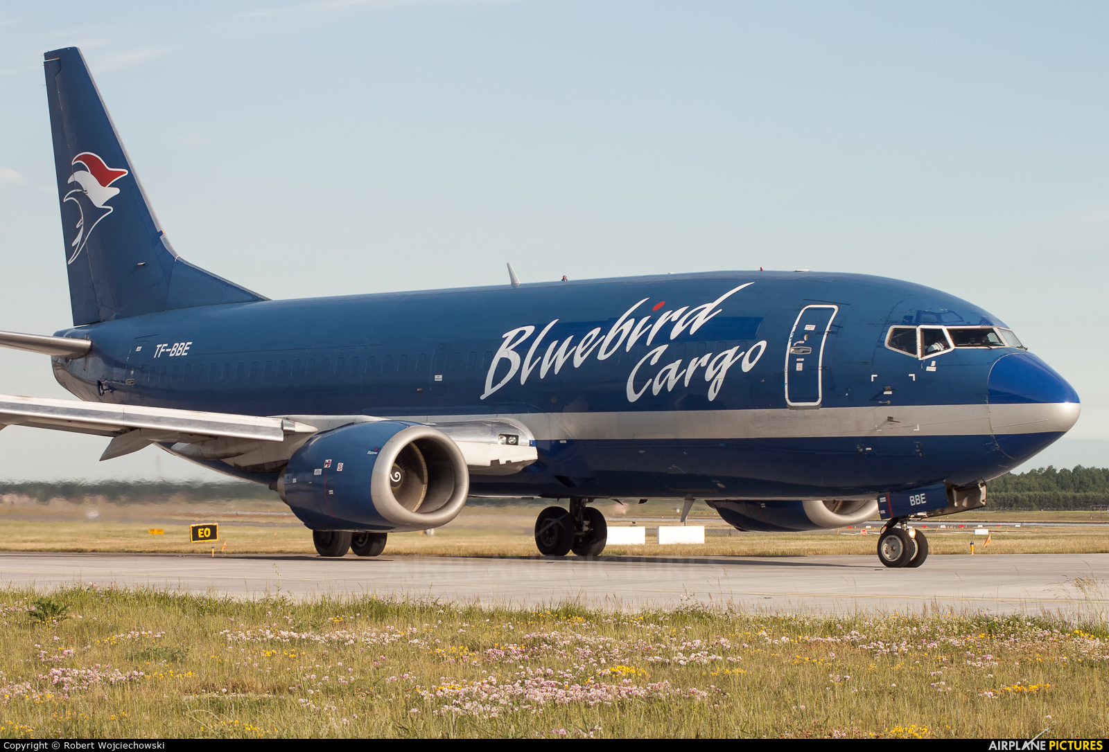 Bluebird Cargo TF-BBE aircraft at Katowice - Pyrzowice