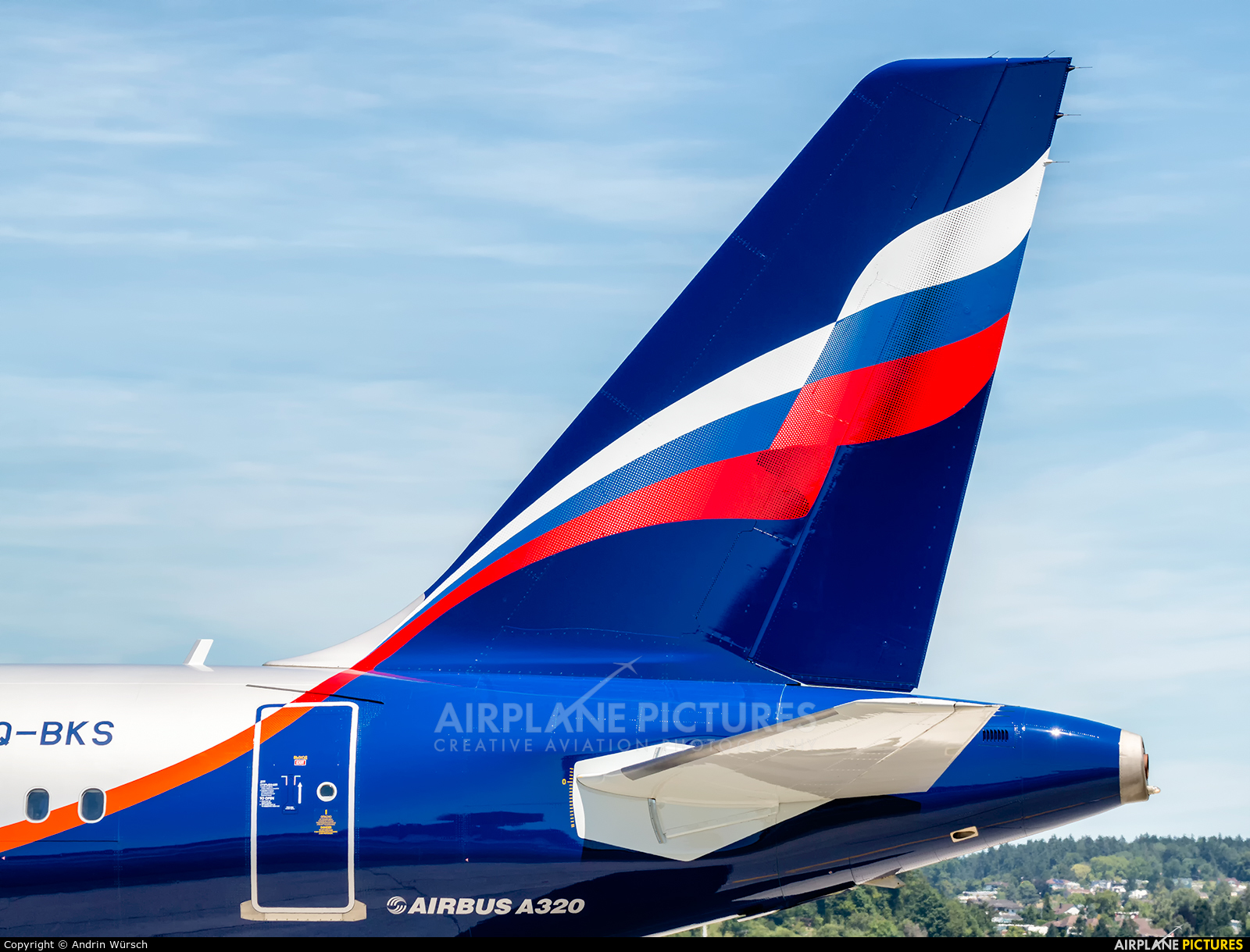 Aeroflot VQ-BKS aircraft at Zurich