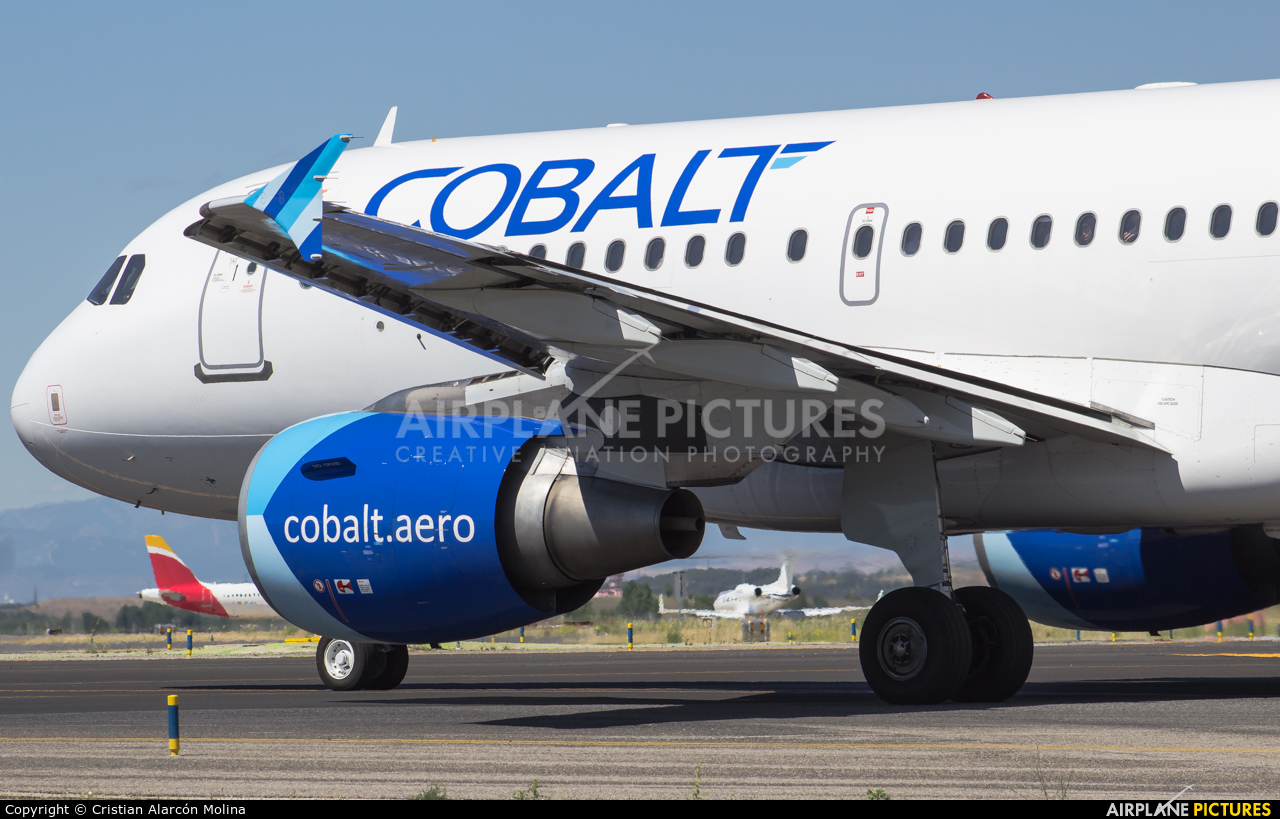 Cobalt 5B-DCU aircraft at Madrid - Barajas
