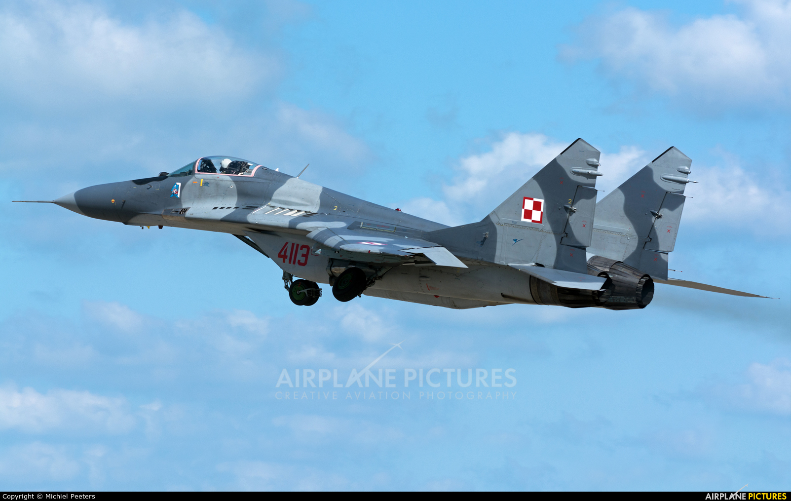Poland - Air Force 4113 aircraft at Malbork