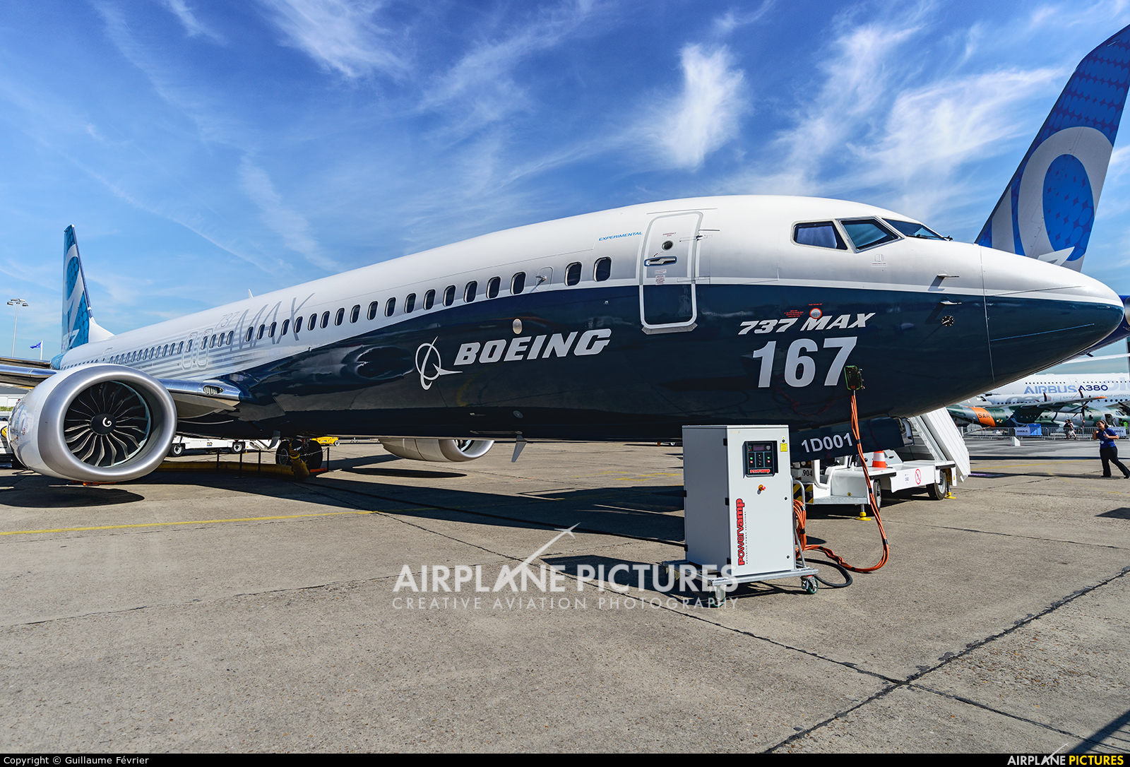 Boeing Company N7379E aircraft at Paris - Le Bourget